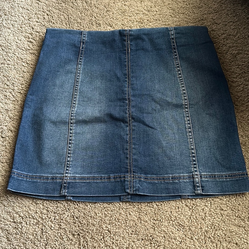 NWT Jean Skirt